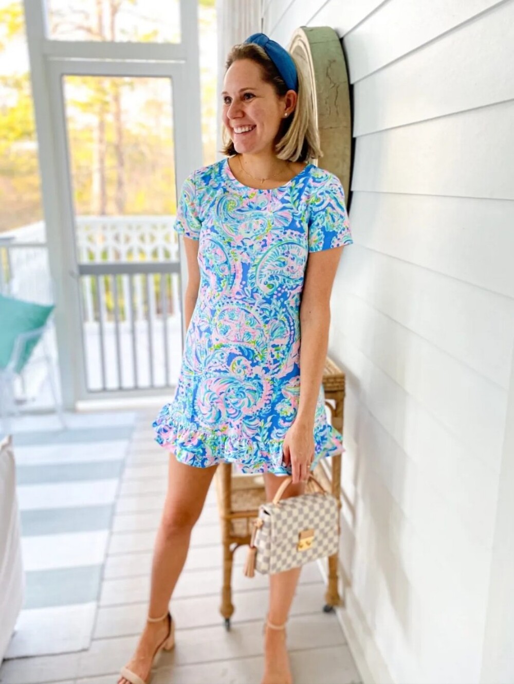 Lilly Pulitzer Masey Dream Team Romper Dress